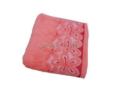 Хавлиени кърпи Луксозни хавлиени кърпи микропамук Хавлиена кърпа - микропамук модел Данте цвят корал